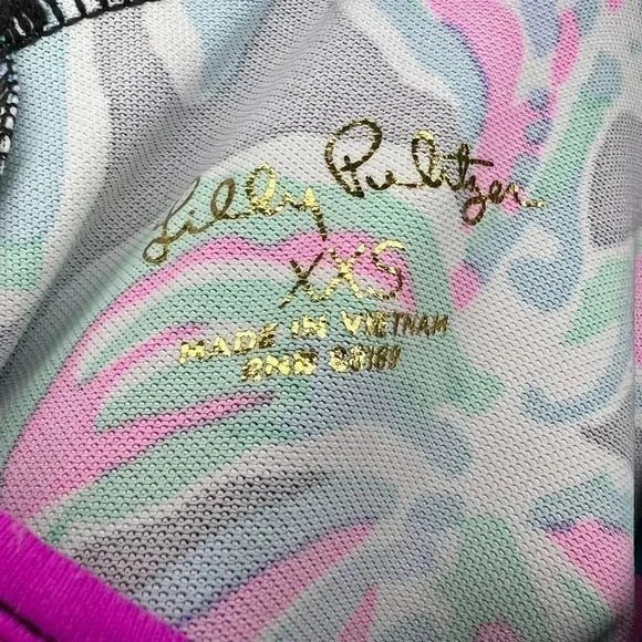 NWT Lilly Pulitzer LilShield UPF 50+ Dress in Let’s Get‎ Wild Print Size XXS - Picture 11 of 12